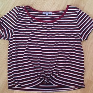 BRAND NEW ! Striped Crop Top